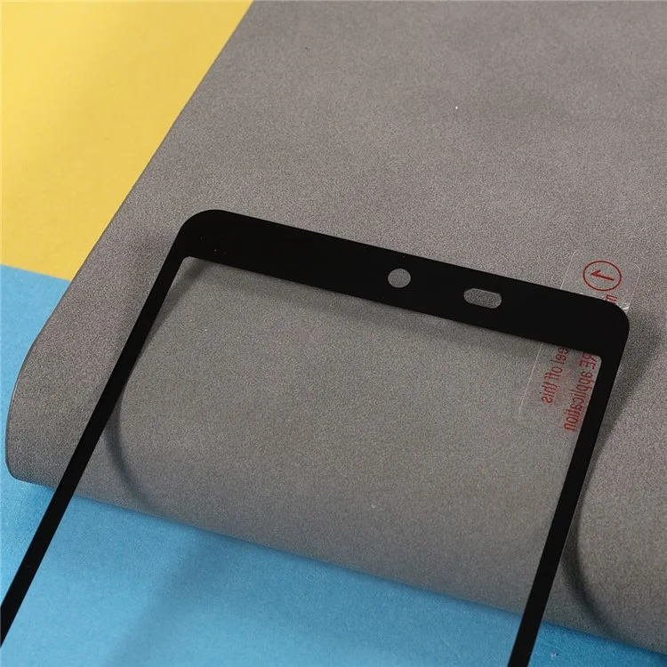 Silk Printing Tempered Glass Anti-Burst Full Screen Coverage Full Glue Protector for Samsung Galaxy Xcover 5-Cellmalls