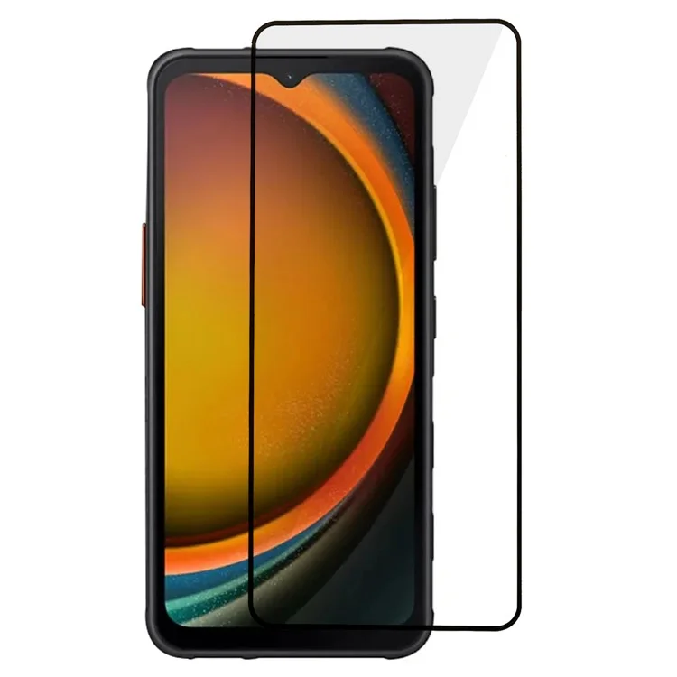 For Samsung Galaxy Xcover7 Screen Film Guard Silk Printing Bubble-free Screen Protector-Cellmalls