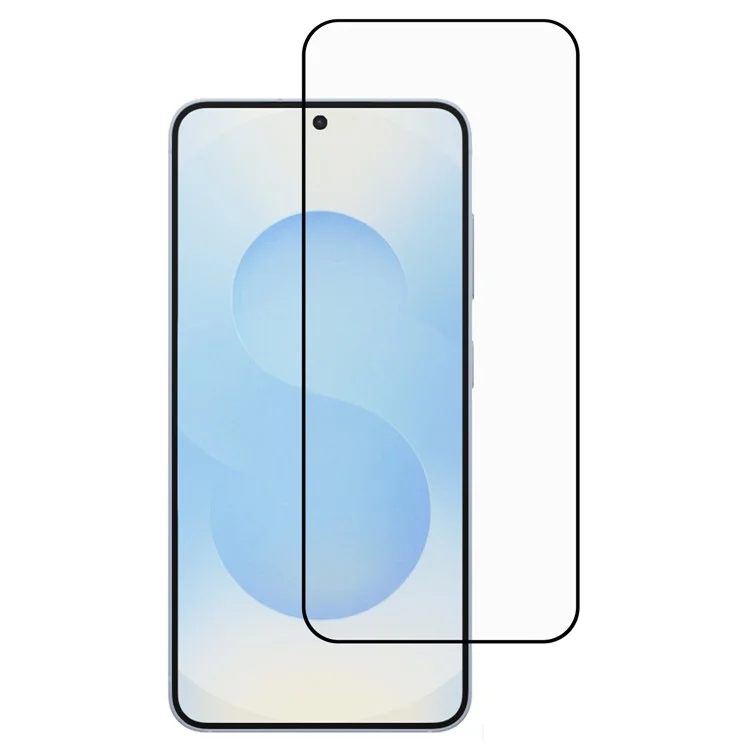 For Samsung Galaxy S25 Edge Screen Protector Silk Printing Full Glue Tempered Glass Screen Film-Cellmalls