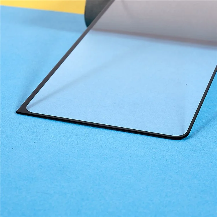For Samsung Galaxy Z Fold4 5G, Crystal Clear Tempered Glass Screen Protector Anti-Explosion Full Glue Thin Complete Covering Silk Printing Front Screen Film-Cellmalls