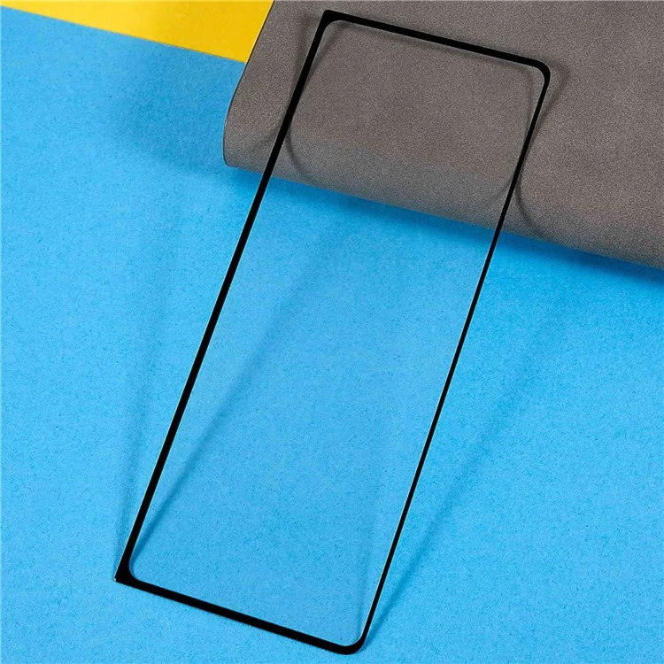 For Samsung Galaxy Z Fold4 5G, Crystal Clear Tempered Glass Screen Protector Anti-Explosion Full Glue Thin Complete Covering Silk Printing Front Screen Film-Cellmalls