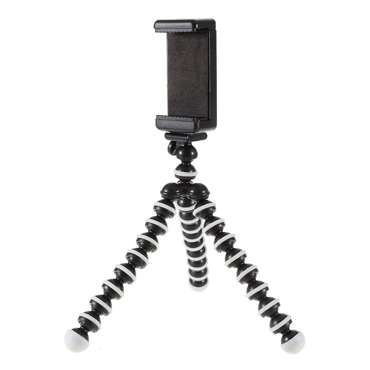 Octopus Tripod Octopus Bracket 360 Degree Rotation Mini Universal Mobile Phone Holder Stand Anti-Crack Phone Tripod Stand for Live Streaming Vlogging Video-Cellmalls