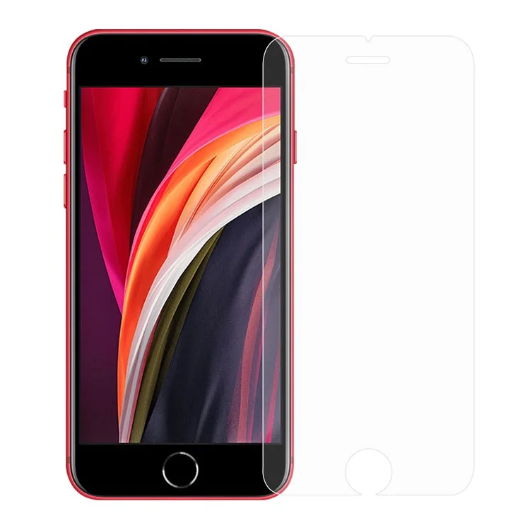 For iPhone 7 / 8 / SE (2020) / SE (2022) 4.7 inch 2.5D Arc Edge 9H Hardness Anti-explosion Dustproof Tempered Glass Screen Film-Cellmalls