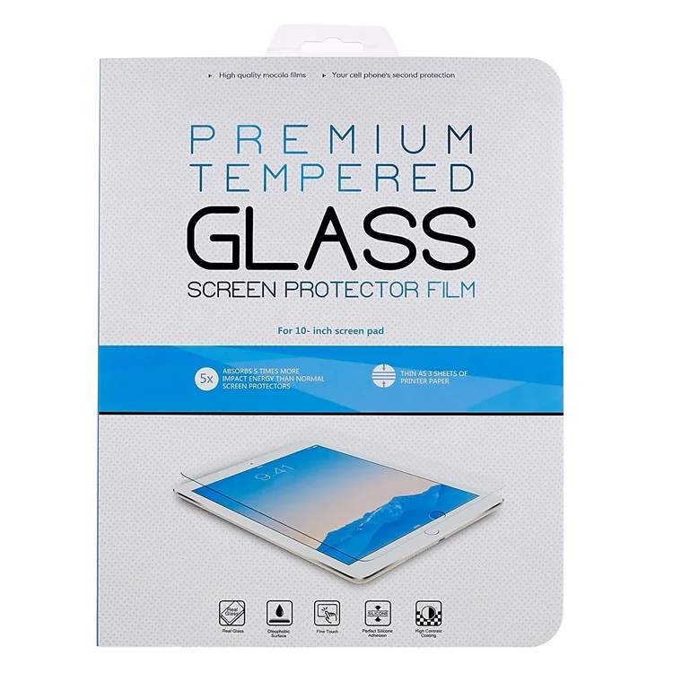 For iPad (2025) / 10.9 (2022) 0.3mm Full Coverage High Transparency Tempered Glass Screen Protector Protective Film-Cellmalls