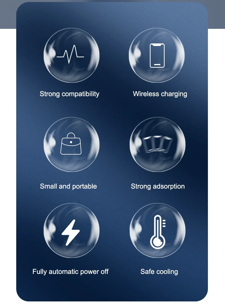 E30 10000mAh Magnetic Power Bank 15W Wireless Charging PD + QC 20W External Battery Pack Phone Charger - Green-Cellmalls