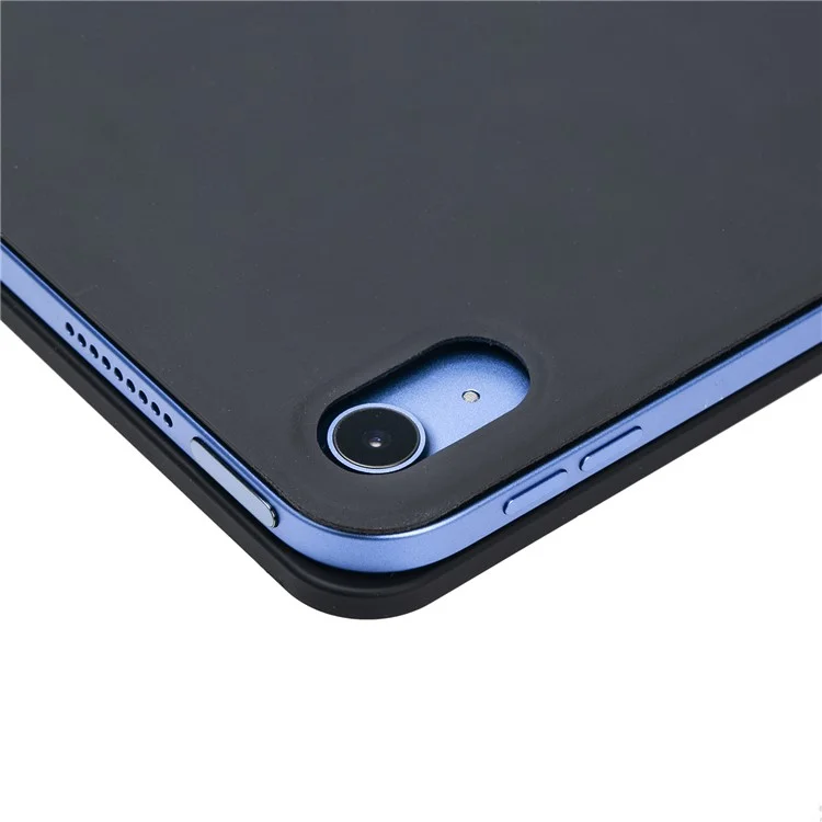 P10 For iPad (2025) / 10.9 (2022) Touchpad Wireless Bluetooth-Compatible Keyboard Support Stand Case - Black-Cellmalls