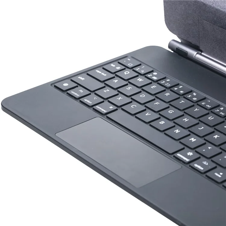 P10 For iPad (2025) / 10.9 (2022) Touchpad Wireless Bluetooth-Compatible Keyboard Support Stand Case - Black-Cellmalls