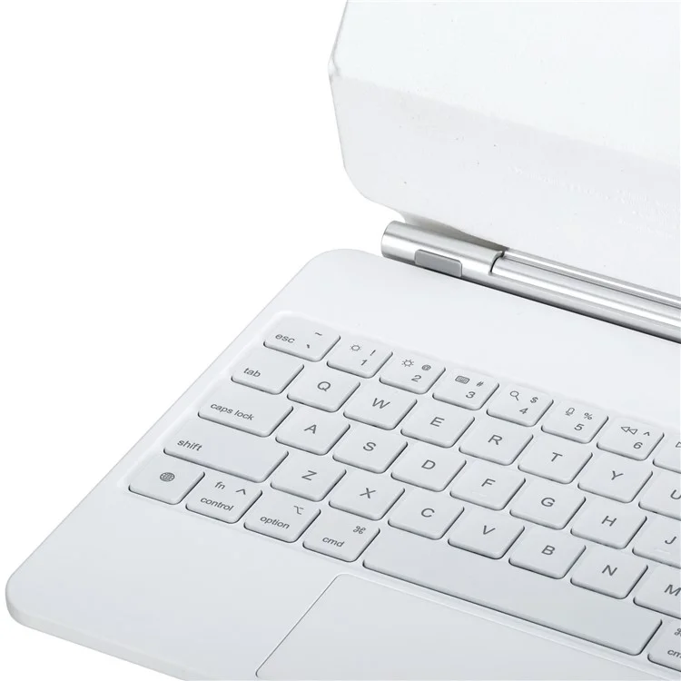 P10 For iPad (2025) / 10.9 (2022) Touchpad Wireless Bluetooth-Compatible Keyboard Support Stand Case - White-Cellmalls