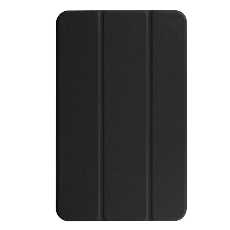 Tri-Fold Stand Leather Smart Case for Samsung Galaxy Tab A 10.1 T580 / T585 (2016) - Black-Cellmalls
