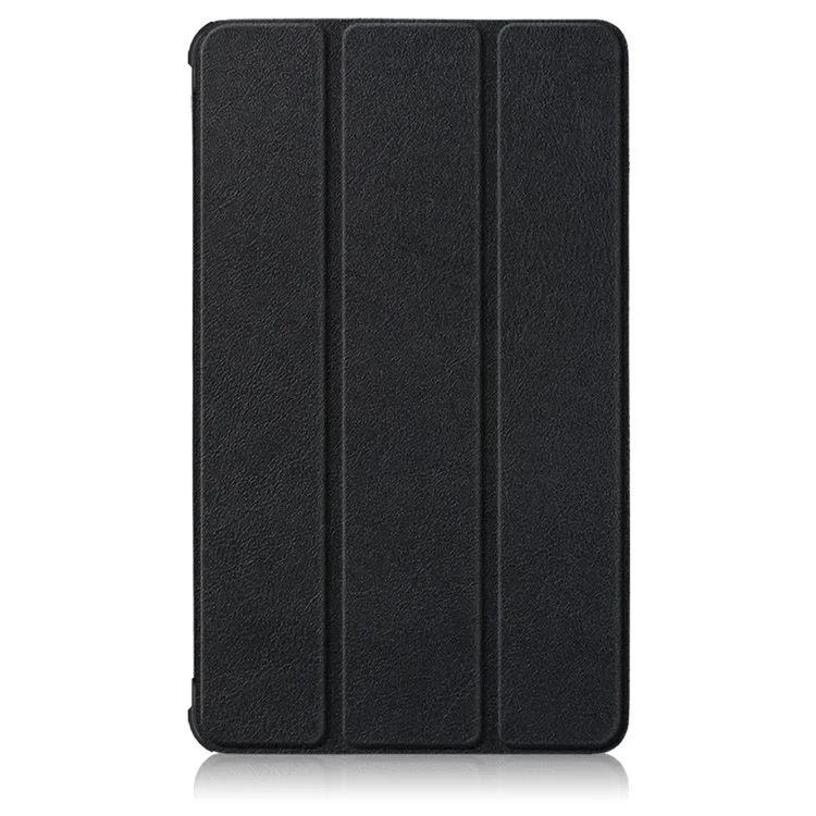 Tri-fold Leather Stand Case for Samsung Galaxy Tab A7 Lite T220/T225 8.7-Inch - Black-Cellmalls
