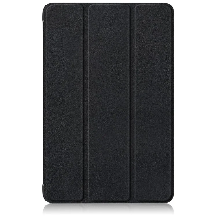 For Samsung Galaxy Tab S10+ Wi-Fi SM-X820 SM-X826B / Tab S9+ / S9 FE+ PU Leather Trifold Stand Cover Smart Tablet Case - Black-Cellmalls