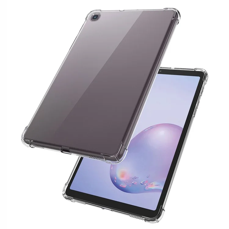 For Samsung Galaxy Tab A7 Lite 8.7-inch TPU Tablet Case Reinforced Corners Anti-drop Transparent Cover-Cellmalls