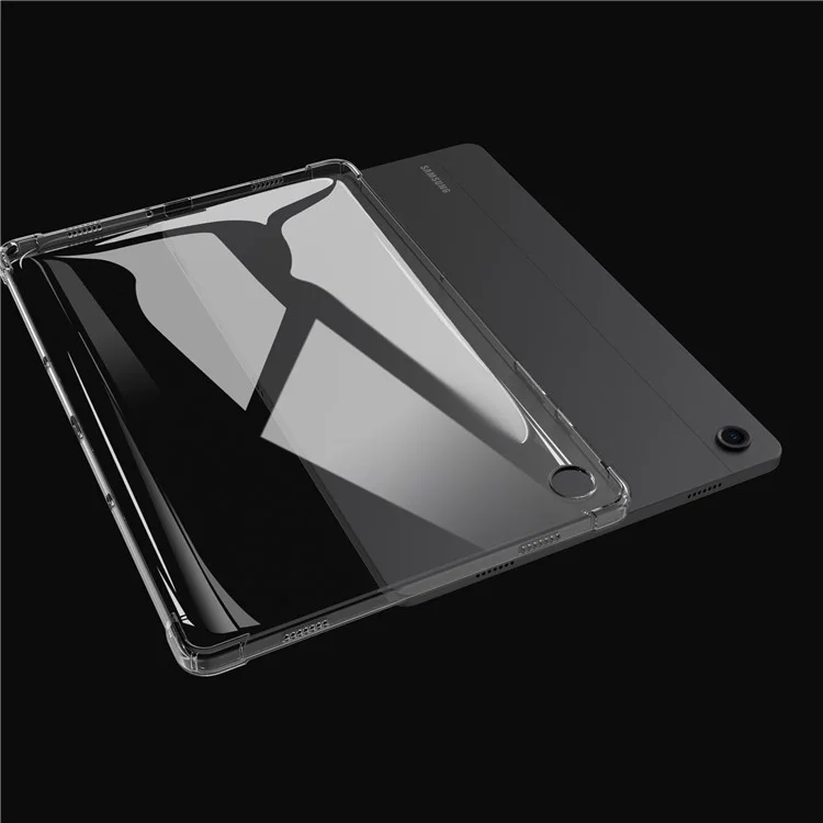 For Samsung Galaxy Tab A9 Transparent Cover Reinforced Corners Anti-drop Shell TPU Tablet Case-Cellmalls
