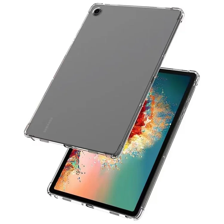 For Samsung Galaxy Tab A9+ Case TPU Tablet Cover Transparent Drop Protection Shell-Cellmalls