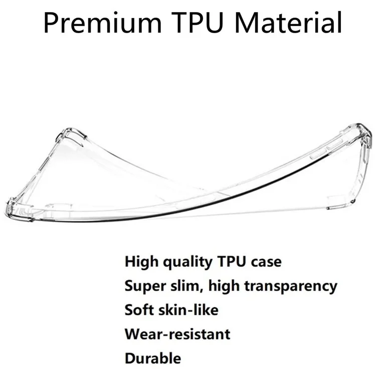 For Samsung Galaxy Tab Active5 Pro / Active4 Pro / Active Pro Clear Tablet Case Reinforced Corners TPU Cover-Cellmalls