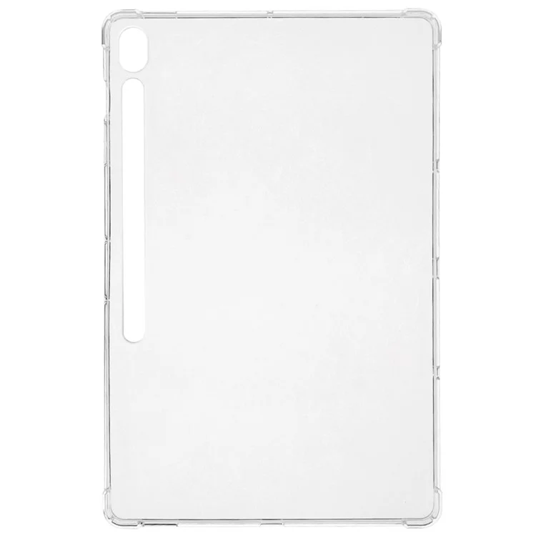 For Samsung Galaxy Tab S10 FE+ Case Four Corner Shockproof Clear Tablet TPU Cover-Cellmalls