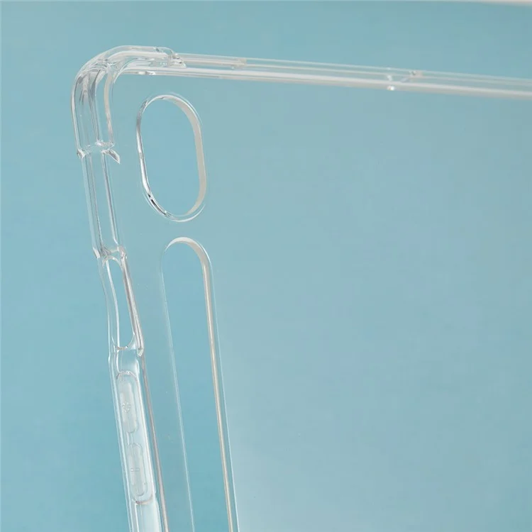 For Samsung Galaxy Tab S10 FE+ Case Four Corner Shockproof Clear Tablet TPU Cover-Cellmalls
