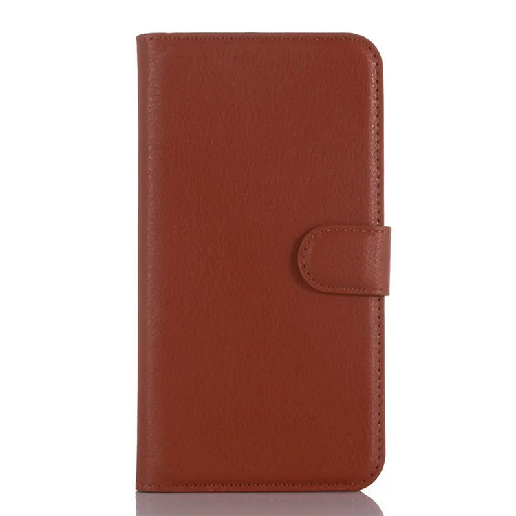 Litchi Wallet Leather Phone Case for Samsung Galaxy A3 SM-A310F with Stand - Black-Cellmalls