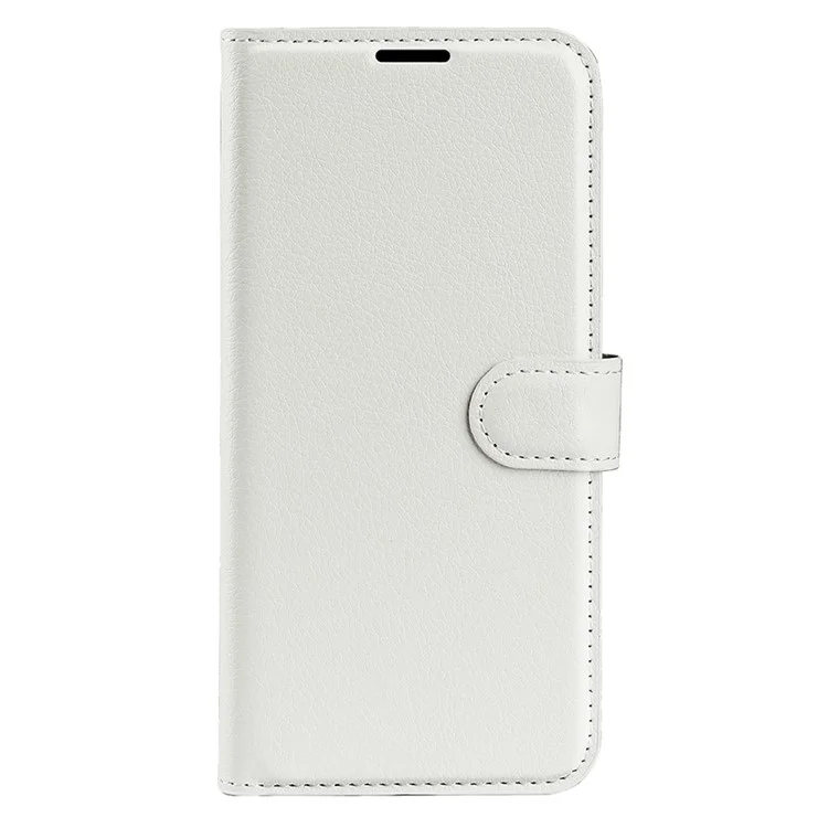 For Samsung Galaxy A36 5G / A56 5G Case Litchi Texture Shockproof Leather Wallet Phone Cover - White-Cellmalls