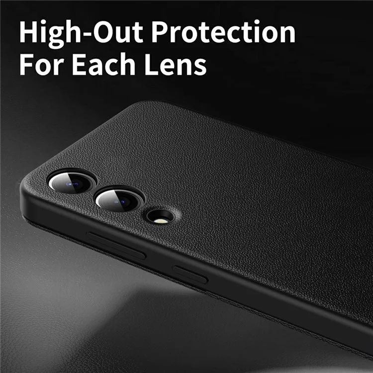 For Samsung Galaxy S25 Edge Case with Card Holder Smart View Window Leather Phone Cover - Black-Cellmalls