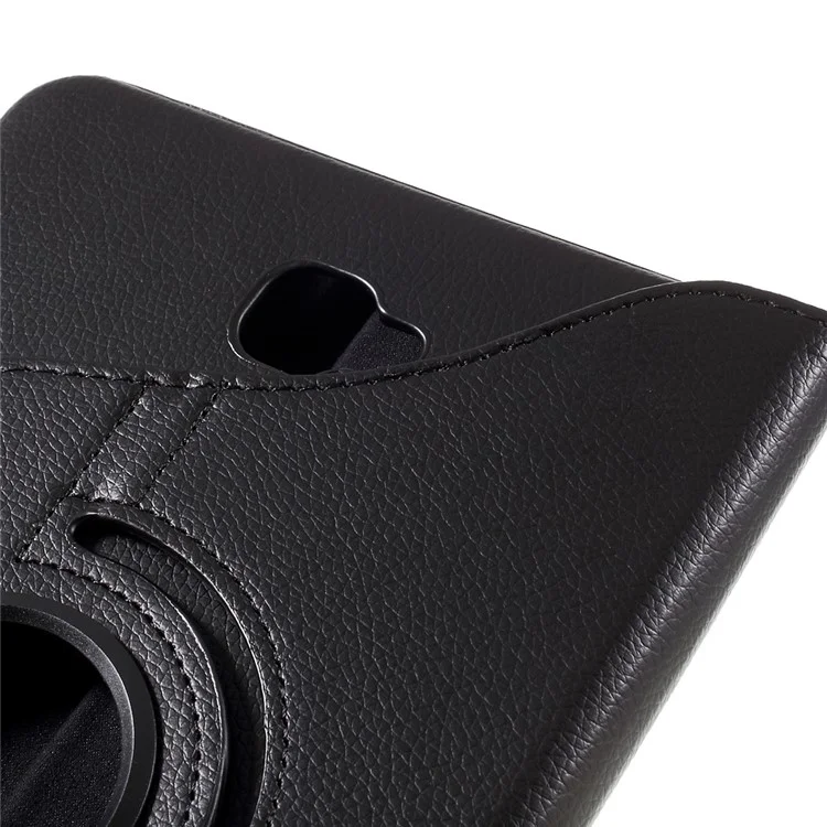 Litchi Texture Rotary Stand Leather Tablet Case for Samsung Galaxy Tab A 10.1 (2016) T580 T585 - Black-Cellmalls