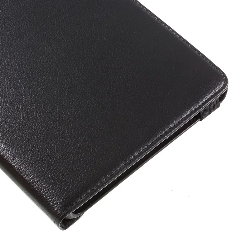 Litchi Texture Rotary Stand Leather Tablet Case for Samsung Galaxy Tab A 10.1 (2016) T580 T585 - Black-Cellmalls