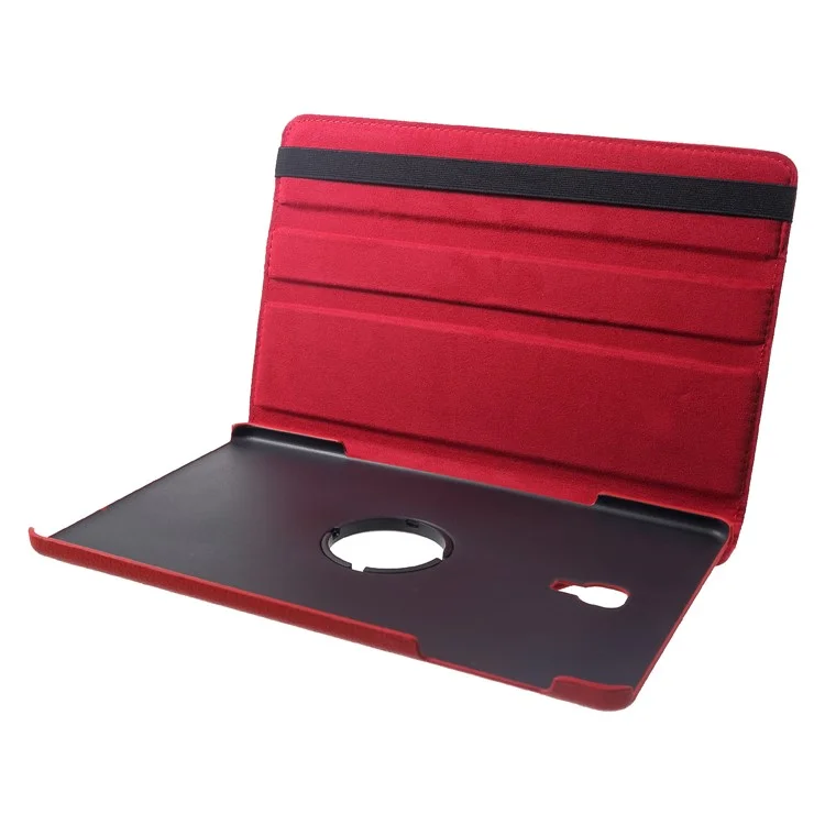 Litchi Texture PU Leather Case [With 360 Degree Rotary Stand] for Samsung Galaxy Tab A 10.5 (2018) T590 T595 - Red-Cellmalls