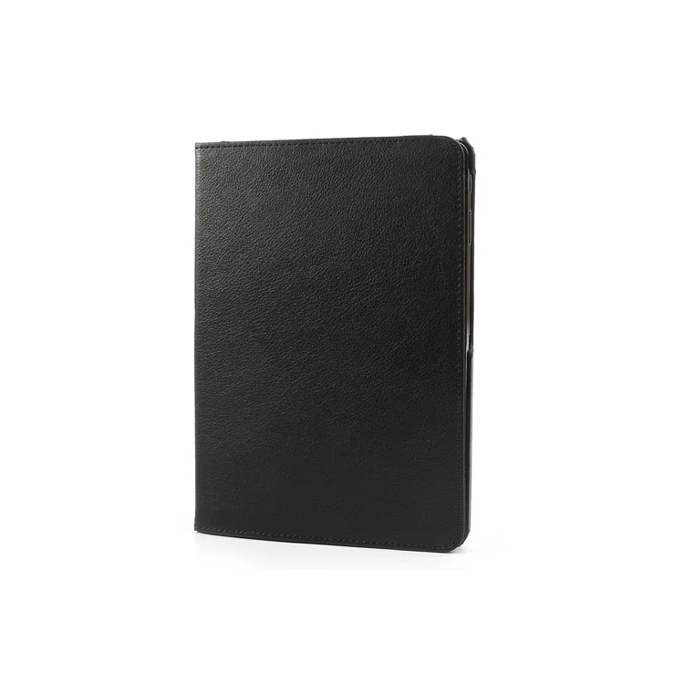 360 Rotary Litchi Grain Leather Cover w /  Stand for Samsung Galaxy Note 10.1 (2014 Edition) SM-P600 - Black-Cellmalls