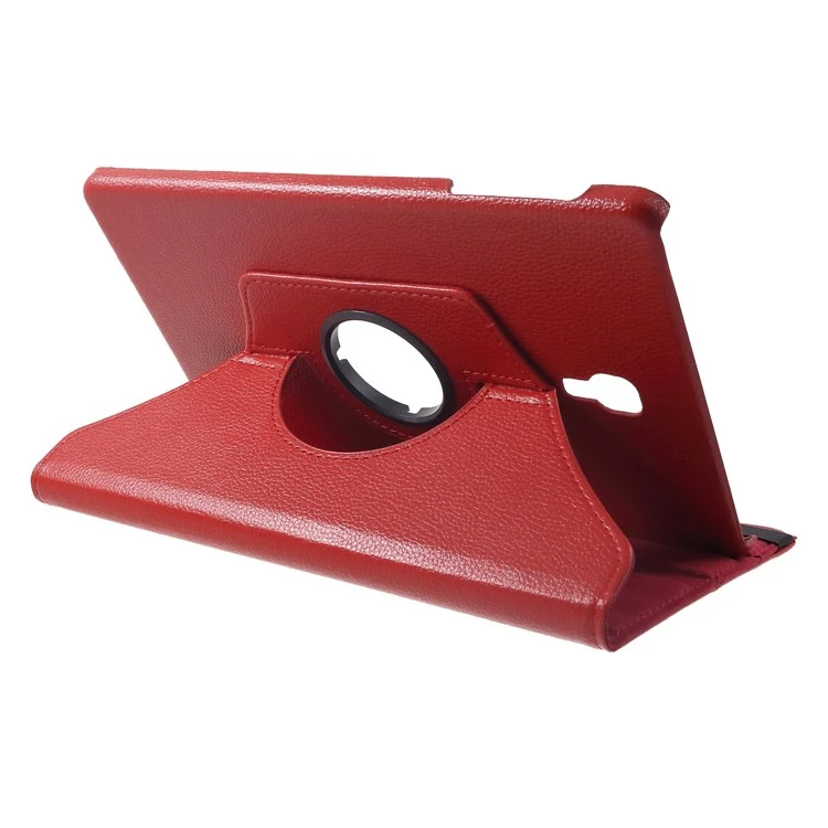 Litchi Texture PU Leather Case [With 360 Degree Rotary Stand] for Samsung Galaxy Tab A 10.5 (2018) T590 T595 - Red-Cellmalls