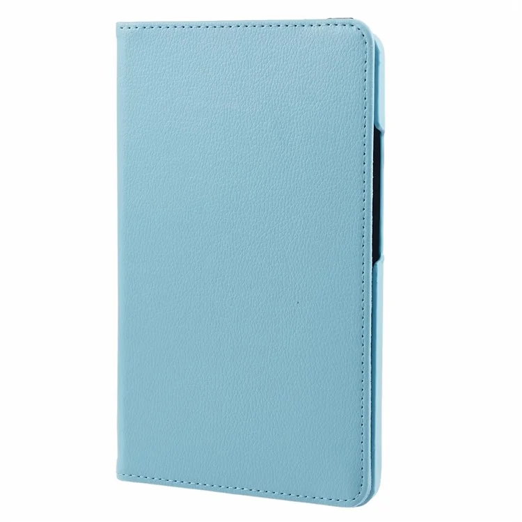 For Samsung Galaxy Tab A9 Case PU Leather Rotating Stand Tablet Cover - Baby Blue-Cellmalls