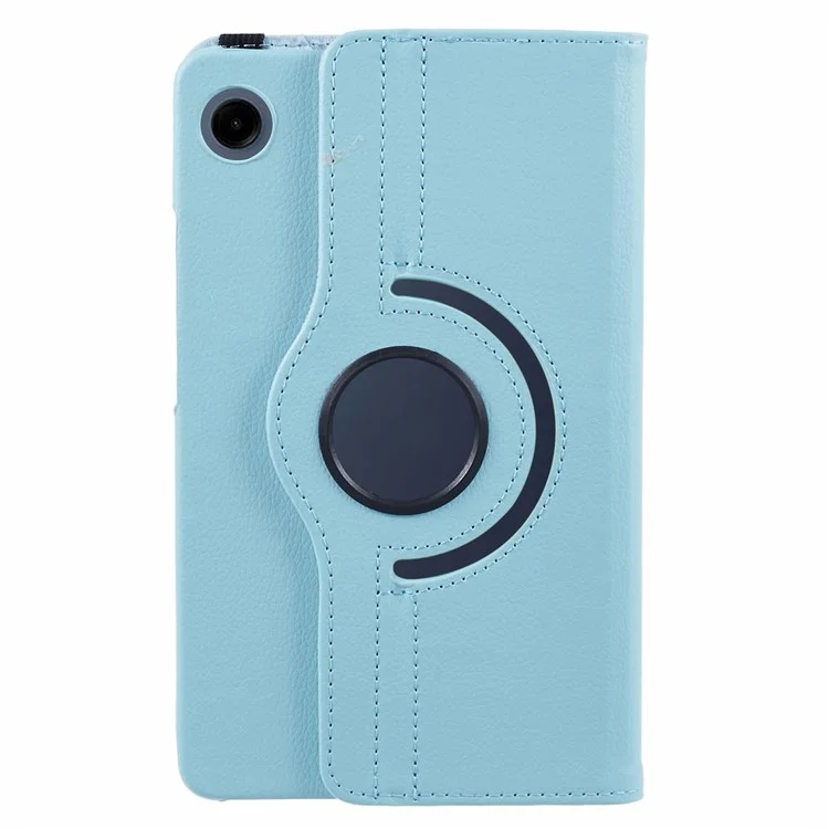 For Samsung Galaxy Tab A9 Case PU Leather Rotating Stand Tablet Cover - Baby Blue-Cellmalls