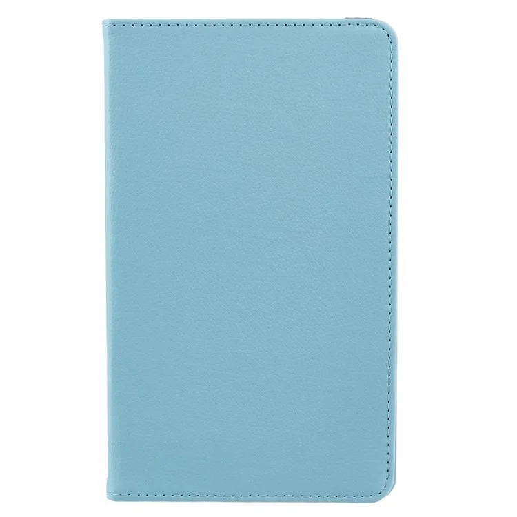 For Samsung Galaxy Tab A9 Case PU Leather Rotating Stand Tablet Cover - Baby Blue-Cellmalls