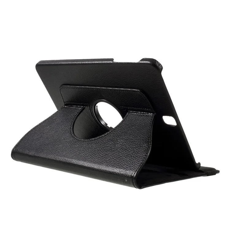 Litchi Texture 360 Degree Rotary Stand Leather Case for Samsung Galaxy Tab S3 9.7" T820 - Black-Cellmalls