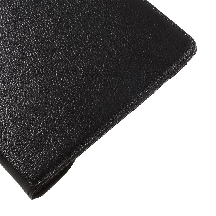 Litchi Texture 360 Degree Rotary Stand Leather Case for Samsung Galaxy Tab S3 9.7" T820 - Black-Cellmalls