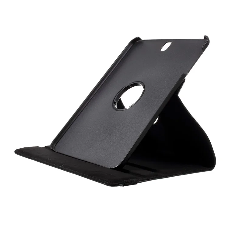 Litchi Texture 360 Degree Rotary Stand Leather Case for Samsung Galaxy Tab S3 9.7" T820 - Black-Cellmalls