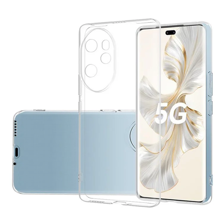 For Honor 100 Pro 5G TPU Case Transparent Anti-scratch Cell Phone Cover-Cellmalls
