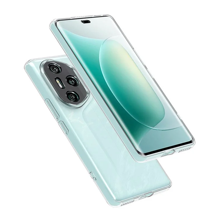 For Honor 300 Pro Clear Phone Case Ultra-Thin Flexible TPU Back Cover-Cellmalls