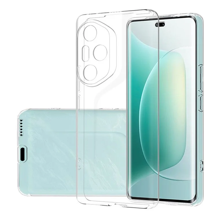 For Honor 300 Pro Clear Phone Case Ultra-Thin Flexible TPU Back Cover-Cellmalls