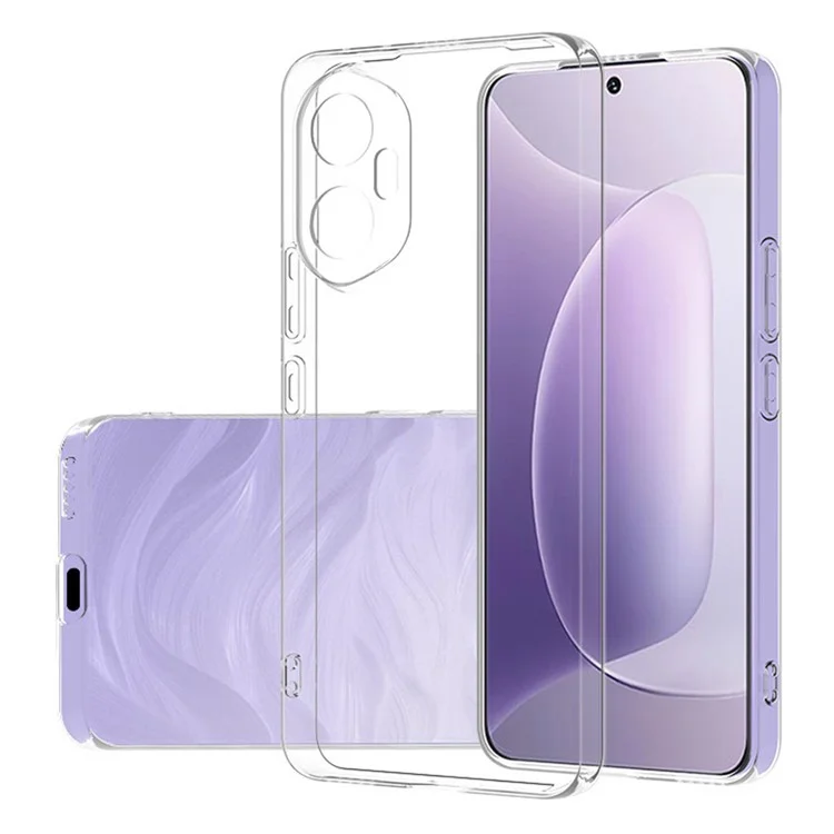 For Honor 300 Clear Phone Case Ultra-Thin Flexible TPU Back Cover-Cellmalls