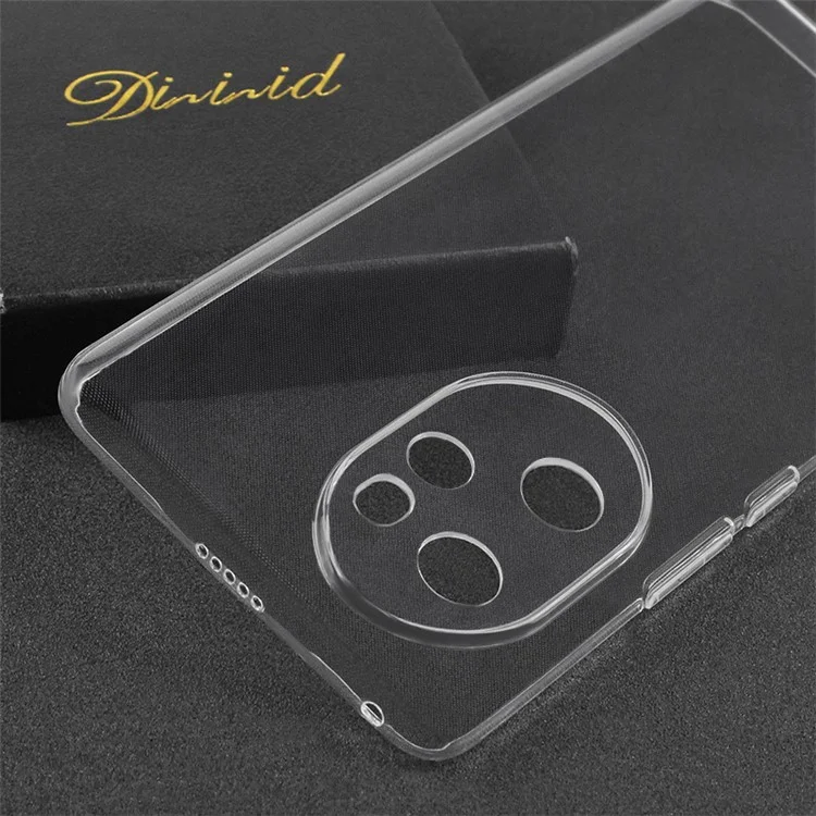 For Honor 100 Pro 5G TPU Case Transparent Anti-scratch Cell Phone Cover-Cellmalls