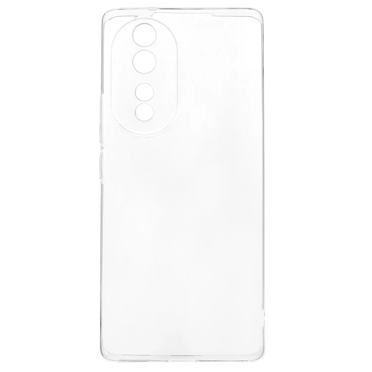 For Honor 80 5G Shockproof Transparent Soft TPU Smartphone Case Ultra Thin Mobile Phone Back Cover-Cellmalls