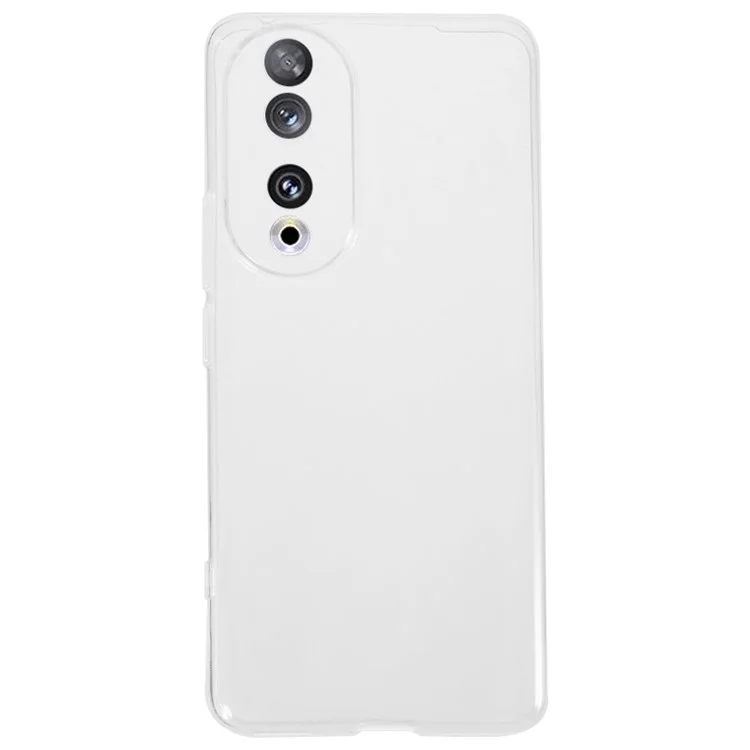 Precise Cutout Phone Case for Honor 90 , Ultra-thin Anti-scratch Transparent TPU Back Cover-Cellmalls