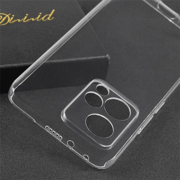 For Honor 90 GT 5G Transparent Phone Cover Precise Lens Cutout Phone Back Case-Cellmalls