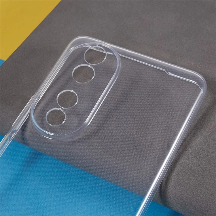 Precise Cutout Phone Case for Honor 90 , Ultra-thin Anti-scratch Transparent TPU Back Cover-Cellmalls