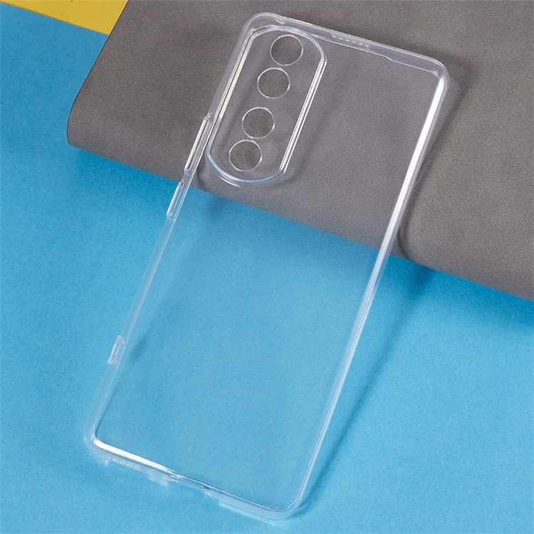 Ultra-thin TPU Phone Case for Honor 90 Pro , Precise Cutout Transparent Phone Back Cover-Cellmalls