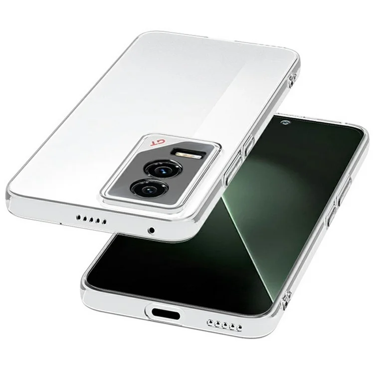 For Honor GT Clear Phone Case Ultra-Thin Flexible TPU Back Cover-Cellmalls