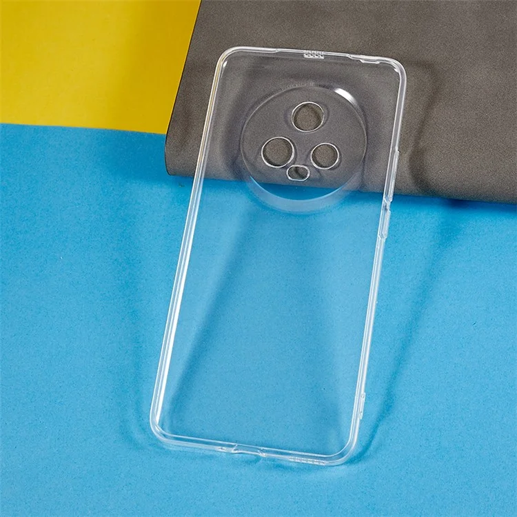 For Honor Magic5 Transparent Ultra-Thin Phone Case Anti-Scratch TPU Protective Phone Cover-Cellmalls