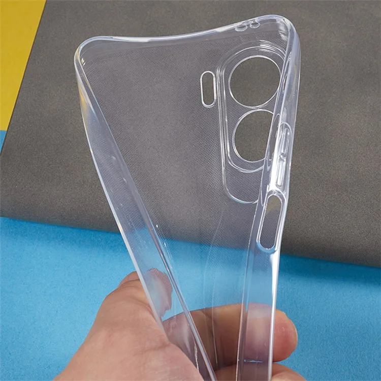 Transparent TPU Phone Case for Honor X50i 5G / 90 Lite 5G , Scratch-Resistant Ultra-Thin Phone Cover-Cellmalls