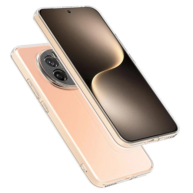 For Honor Magic7 5G Clear Phone Case Ultra-Thin Flexible TPU Back Cover-Cellmalls