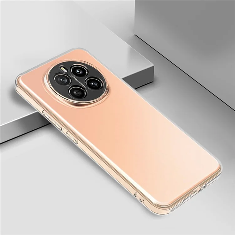 For Honor Magic7 5G Clear Phone Case Ultra-Thin Flexible TPU Back Cover-Cellmalls